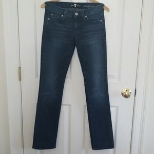 Seven 7 for All Mankind Straight Jeans 25